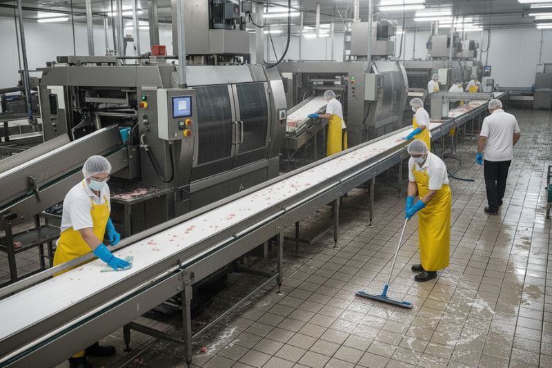 Abattoirs & meat processing Cleaning